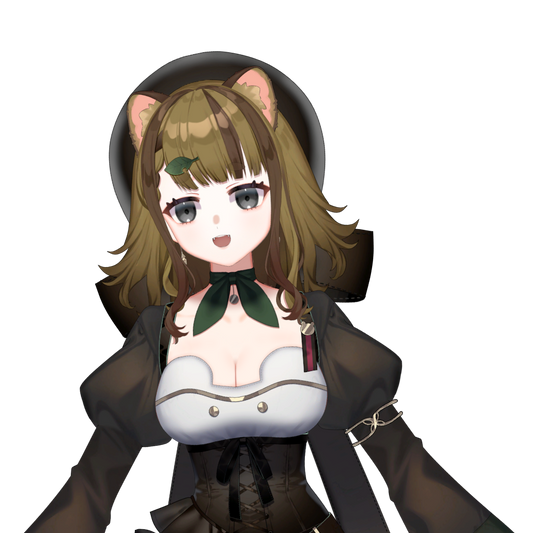 たぬき少女モデル
