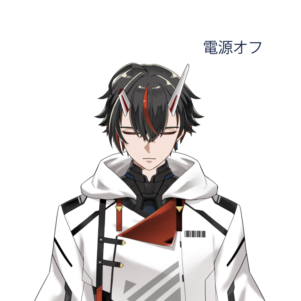 サイボーグ鬼男性モデル